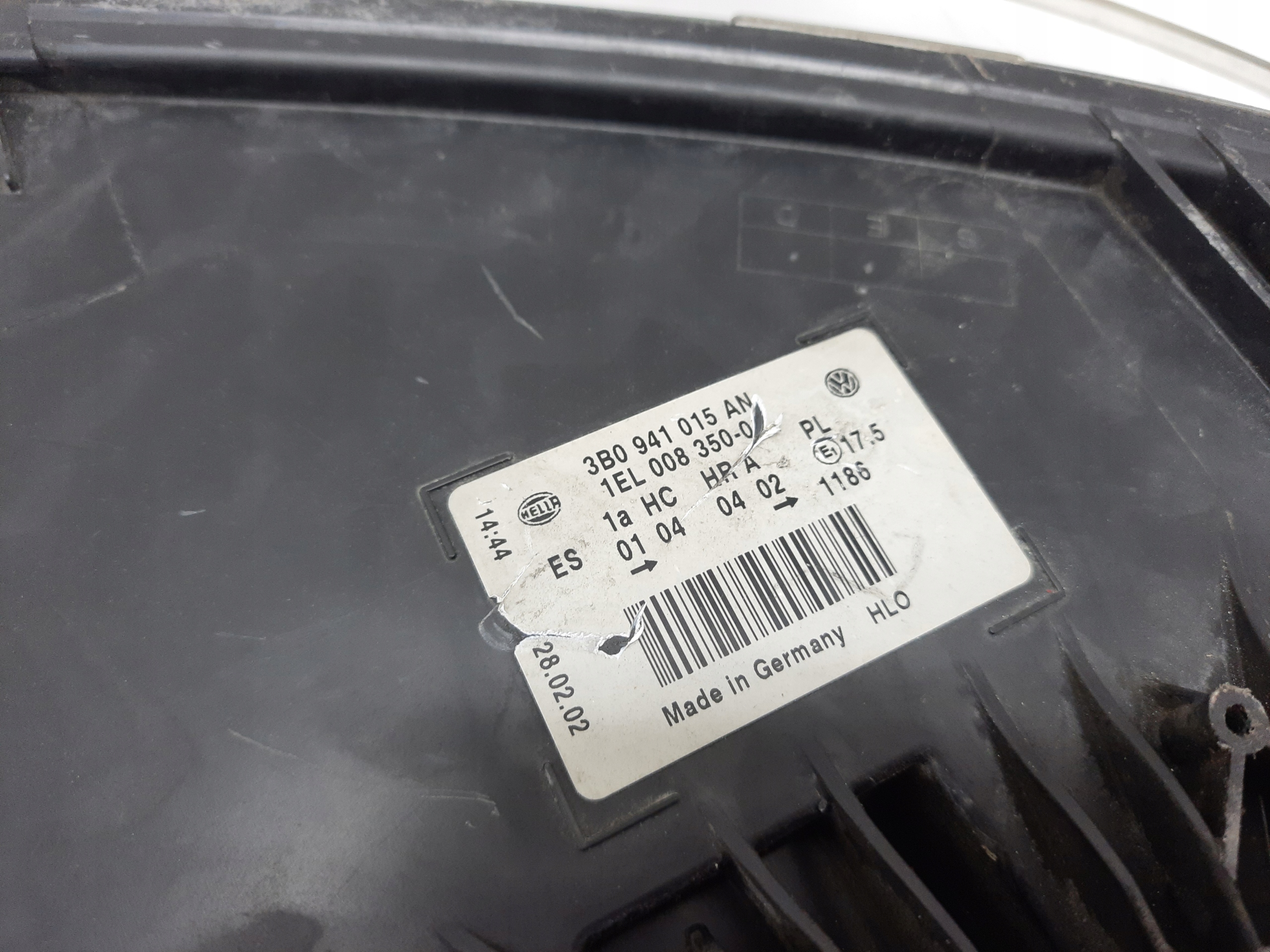 VW PASSAT B5 LIFT 00-05 light REFLEKTOR left front original EUROPA