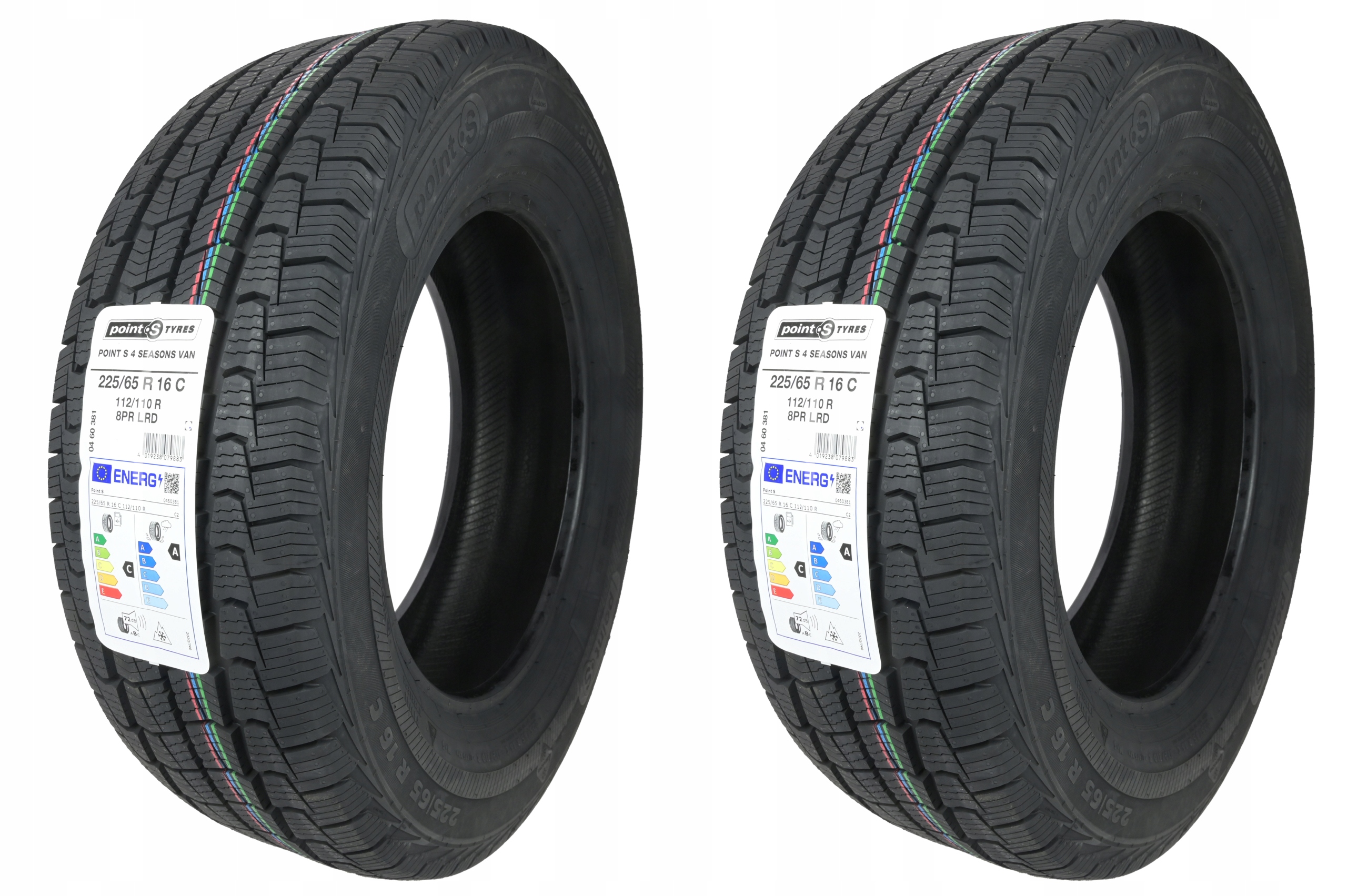

2 x 225/65R16C 112/110R Point S Całoroczne