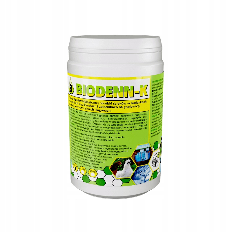 

Biodenn-K 900g, utylizator do oczyszczalni, Biobak