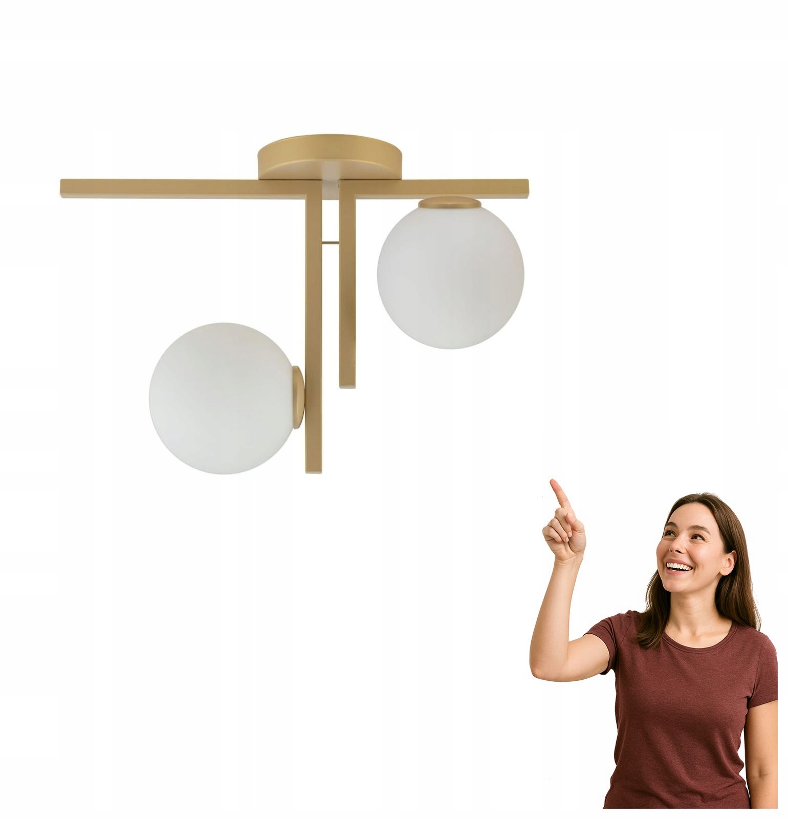 Stropná lampa Andy 2 33337 Sigma Lighting