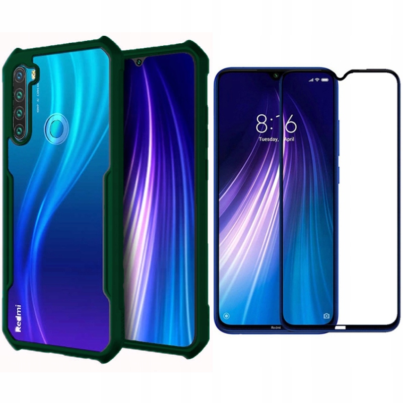 

Etui Case Beetle Pancerne Do Redmi Note 8T + Szkło