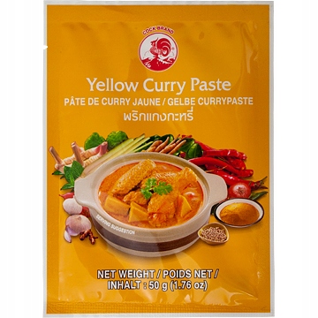 

[M] Pasta curry żółta, Cock, 50 g