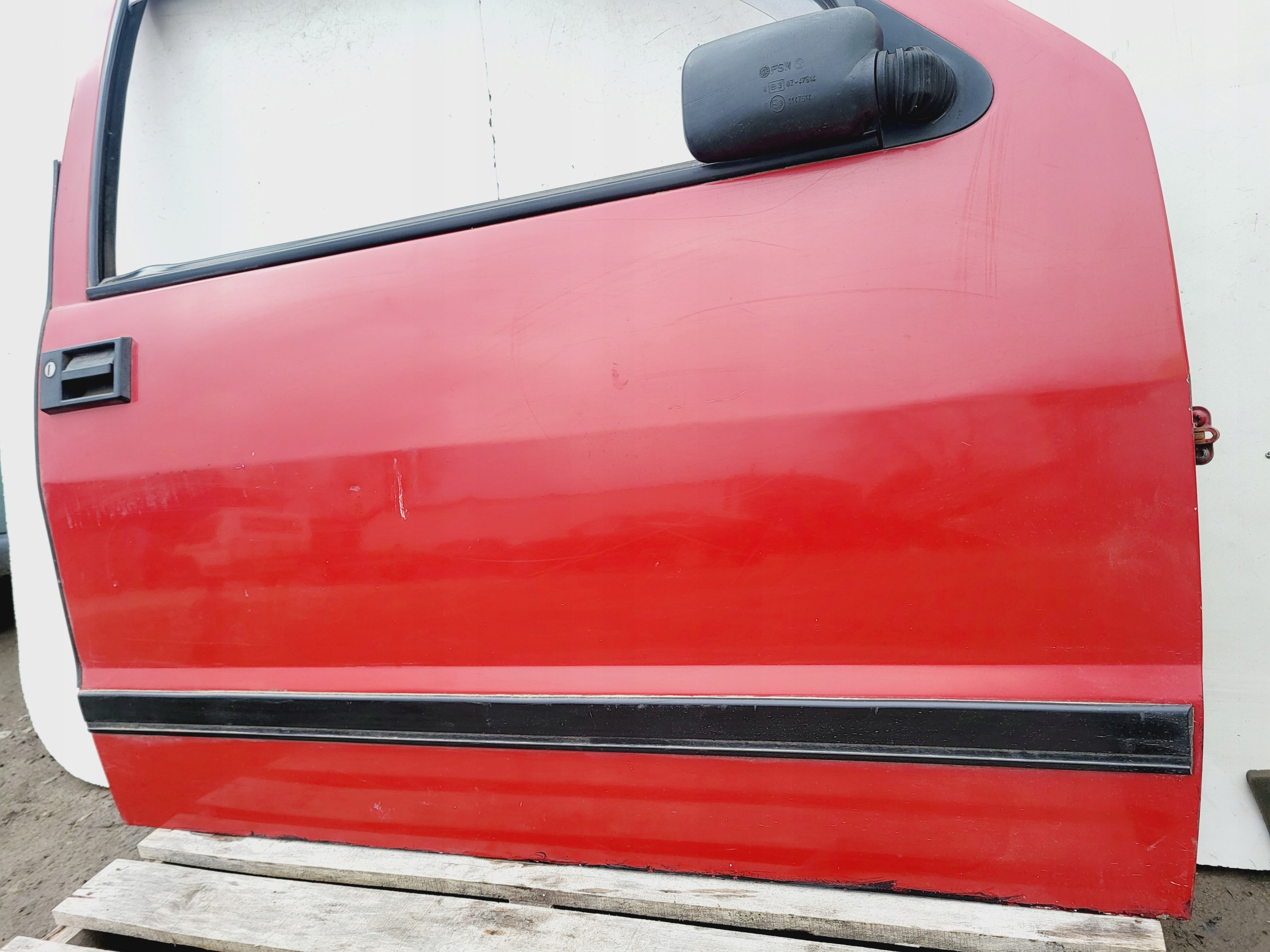 door front right right front FIAT CINQUECENTO red