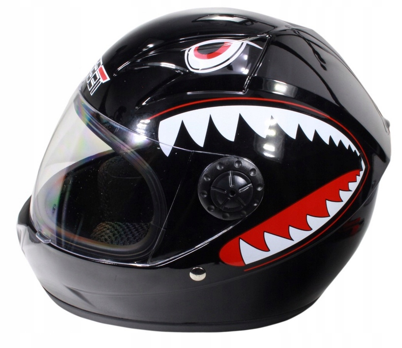 Kask Dla Dziecka Dzieci Motor Skuter Rower Mini Dziecięcy L 50-51