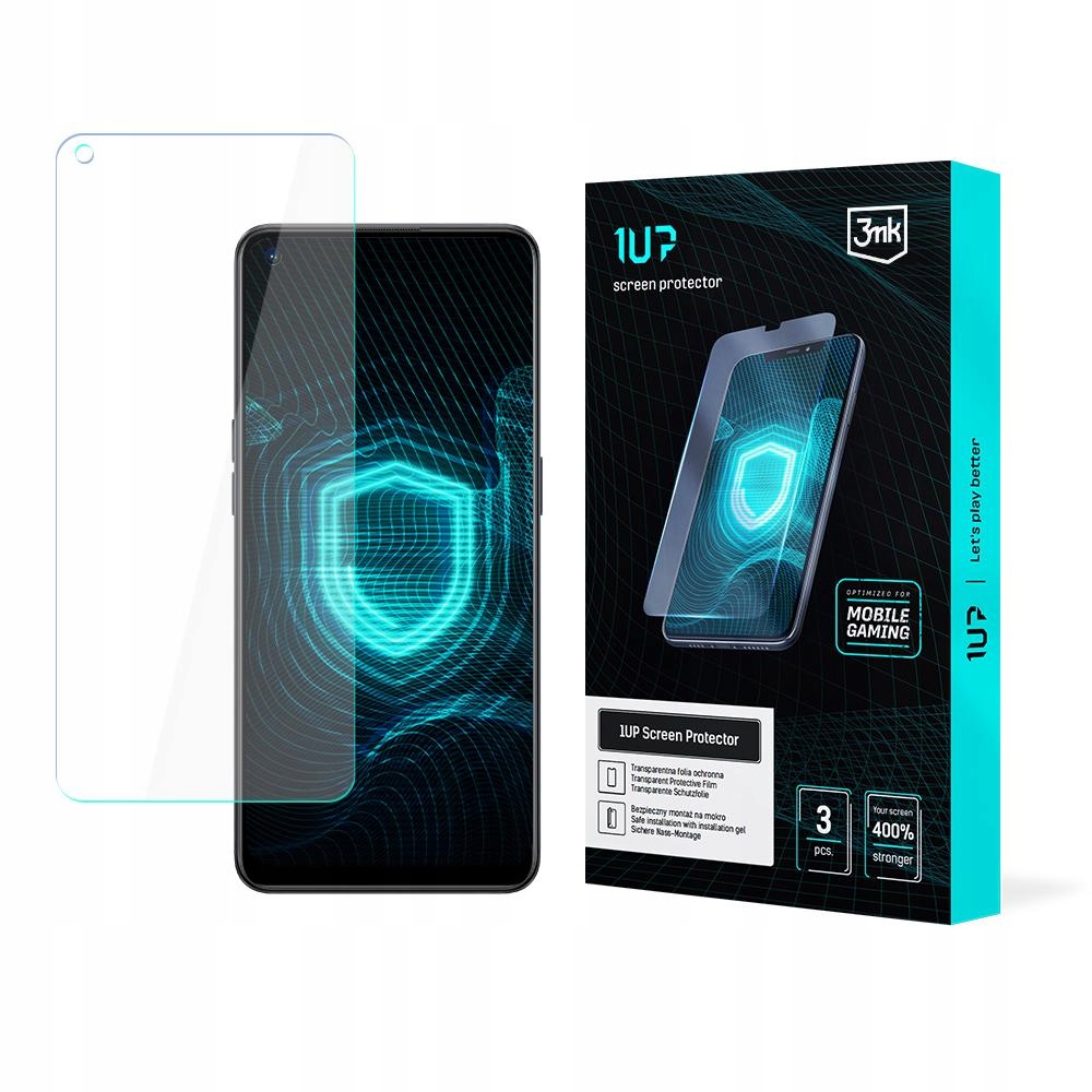 3x Ochranná Fólie 3mk 1UP pro Oppo Reno 8 Lite 5G