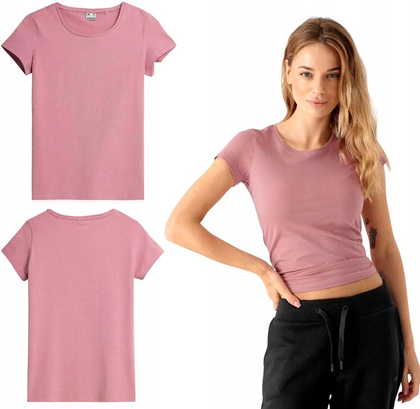 

Koszulka Damska 4F Bluzka Bawełniana T-Shirt Basic