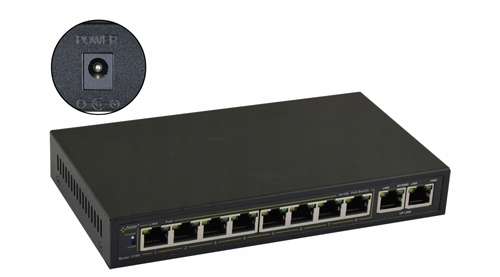 

Switch Poe do 8 kamer Ip Pulsar S108WP