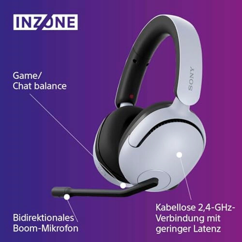 SONY INZONE H5 Wireless Gaming Headset 360 Sound for PC & PS5 Słuchawki — miniatura 7