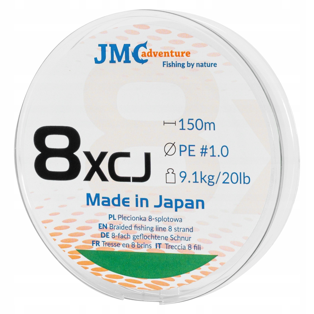 Jmc Adventure Japonská šňůra Pe 1.0 150 m 20 lb