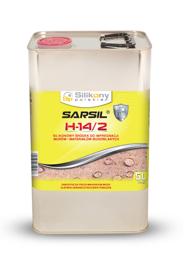 Sarsil H-14/2 5L Impregnat uniwersal. Koncentrat