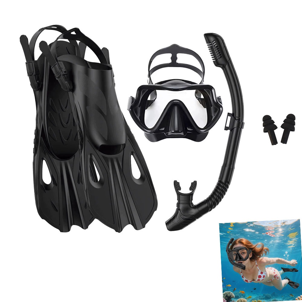 Okulary do nurkowania, zestaw do nurkowania, zestaw do snorkelingu