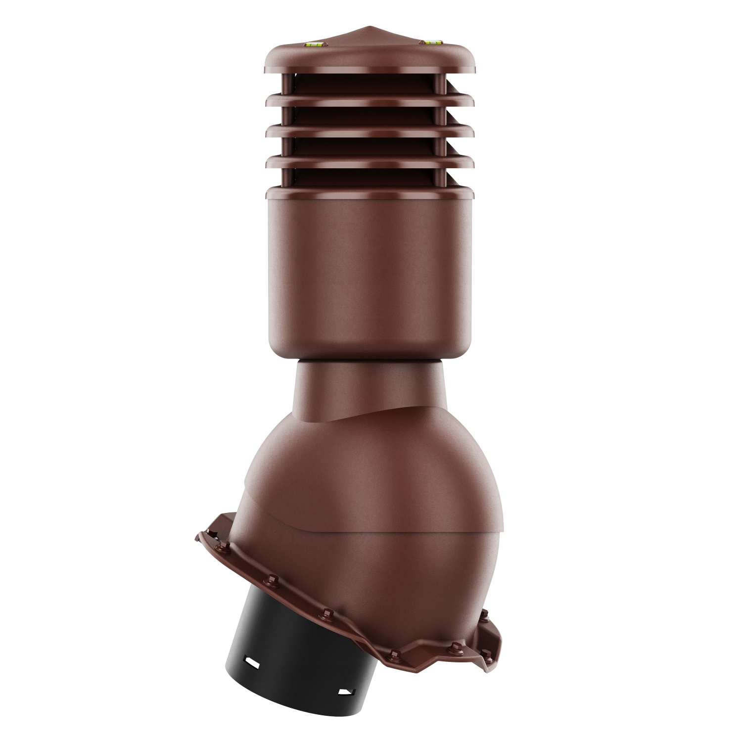 větrací komín Izolovaný Smart fi125 Trapez T14 Bronz 8017