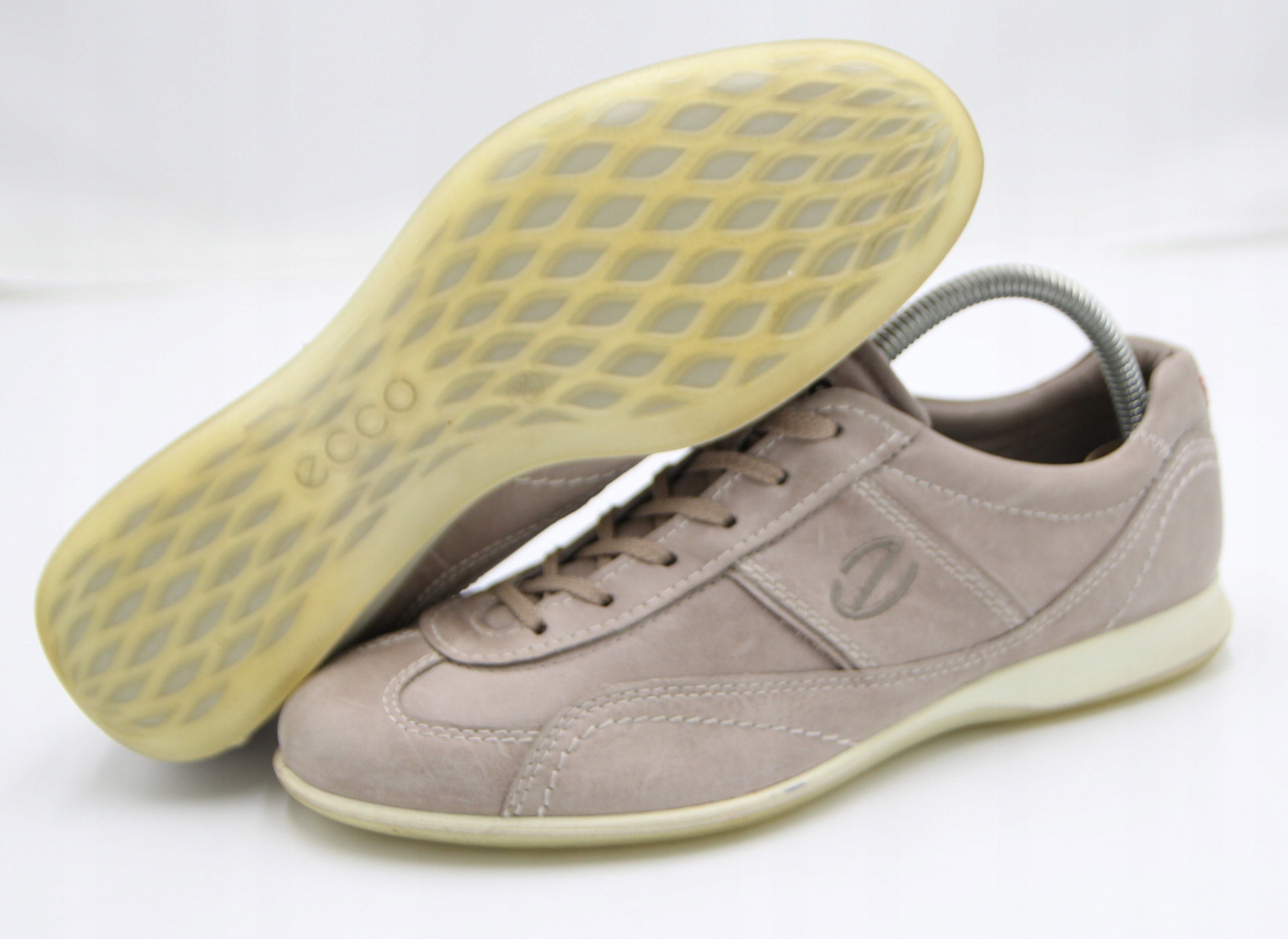 Ecco skórzane oddychające półbuty damskie 38 ( 25 cm) Rozmiar 38