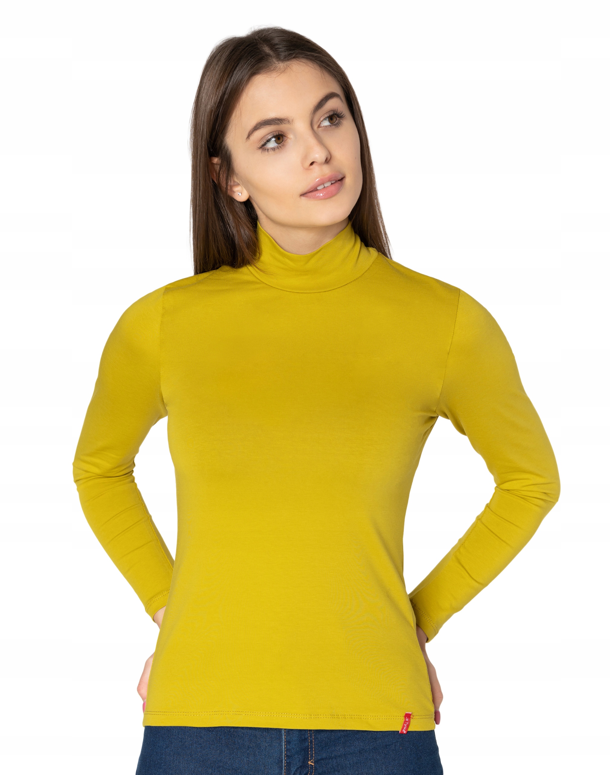 

Półgolf Damski Cienki Sweter Golf 8111-09 r XL/XXL