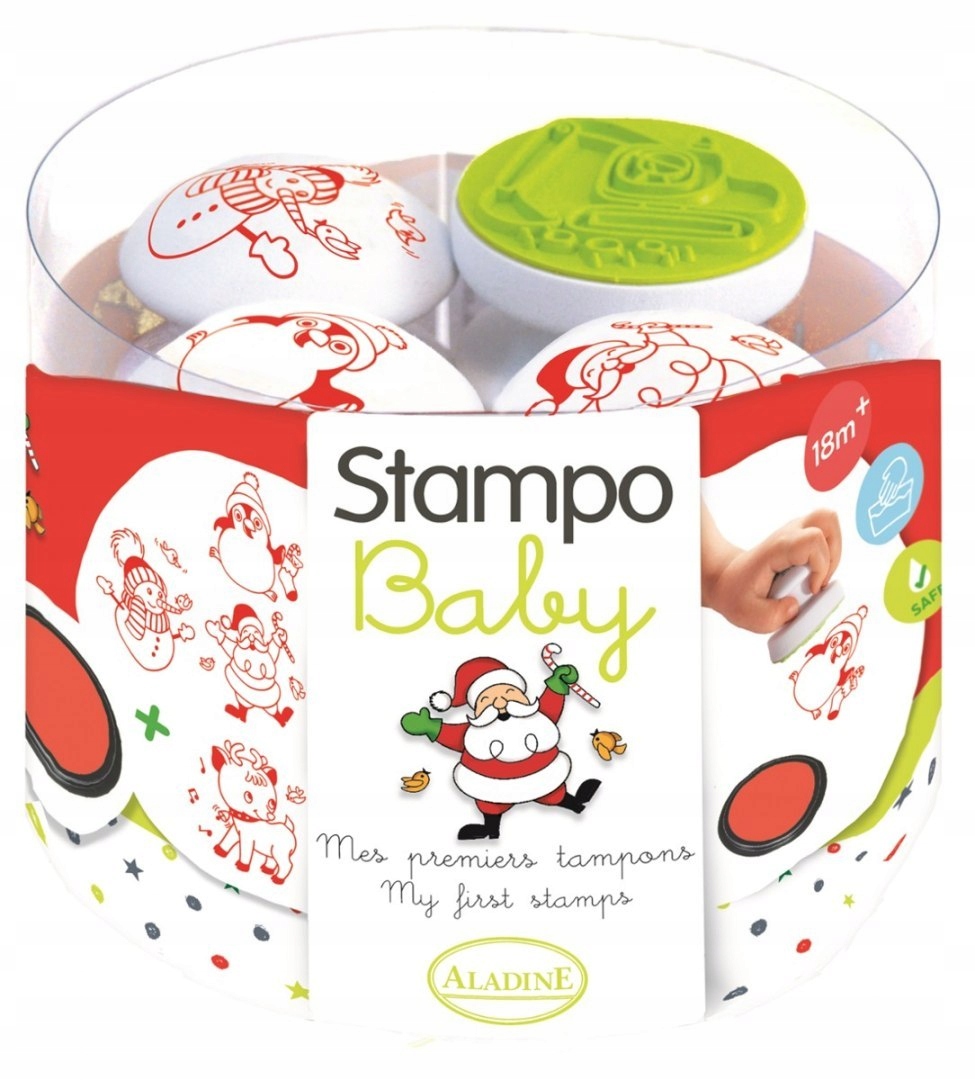 Razítka vánoční 4 ks