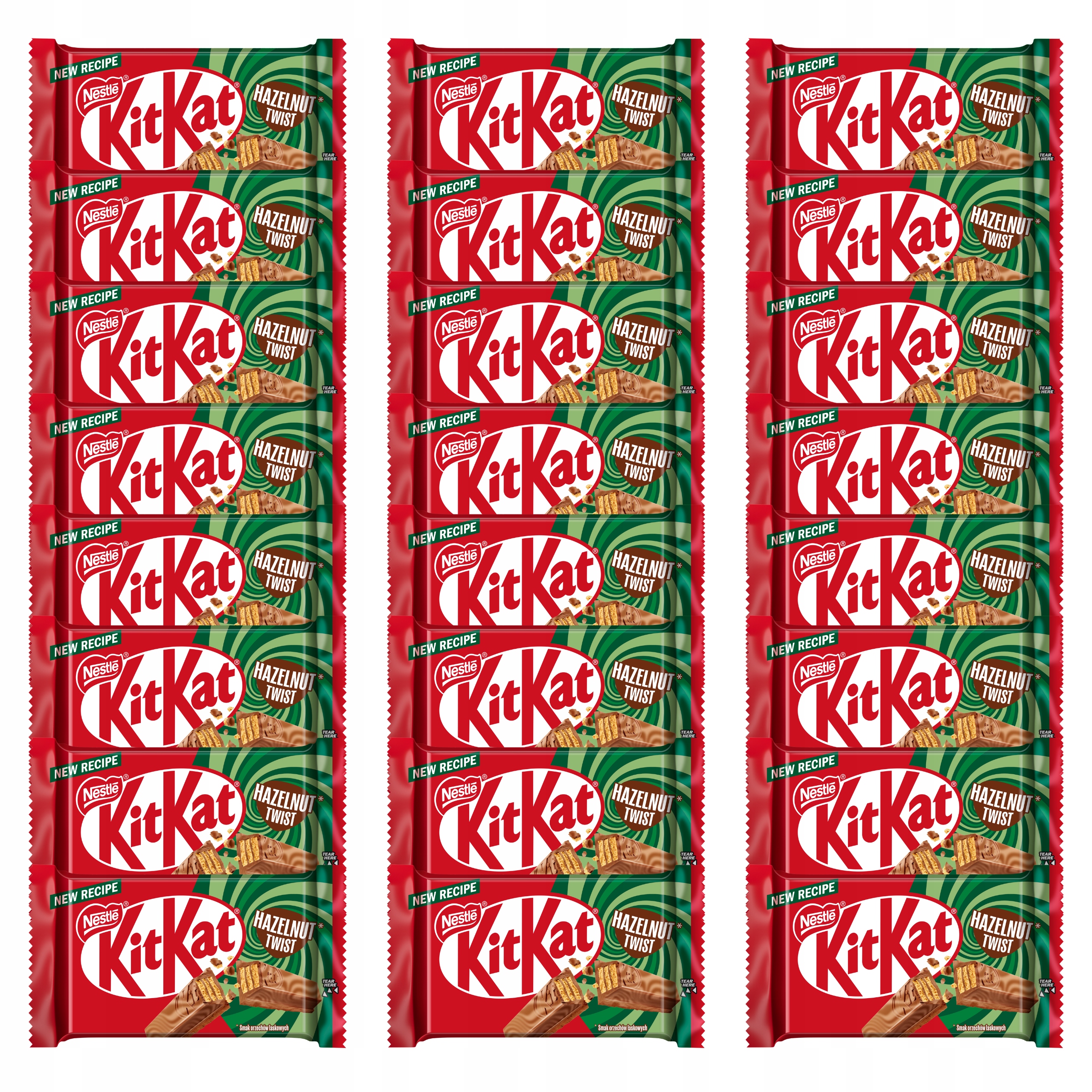 Batonik KitKat 4Finger Hazelnut orzech laskowy 24x41,5g