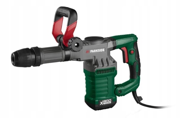 Parkside Młot wyburzeniowy Pah 1300 C3, 1300 W z walizką i akcesoriami