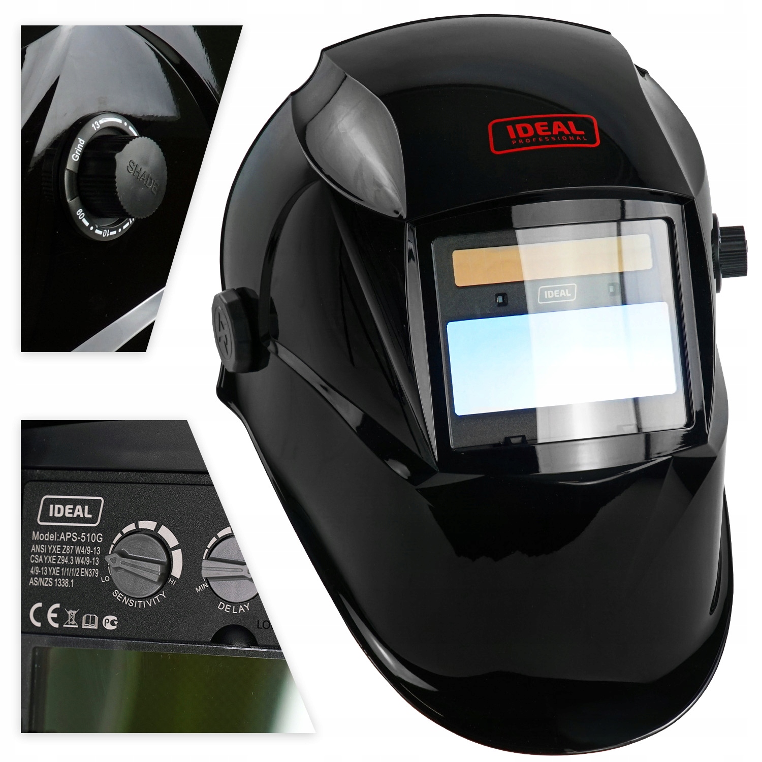 Przyłbica spawalnicza samościemniająca Ideal Aps 510 True Color do spawania