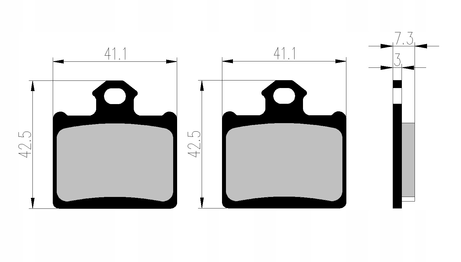KLOCKI HAMULCOWE TYŁ TYLNE KTM SX 85 11-21 Producent Nistal