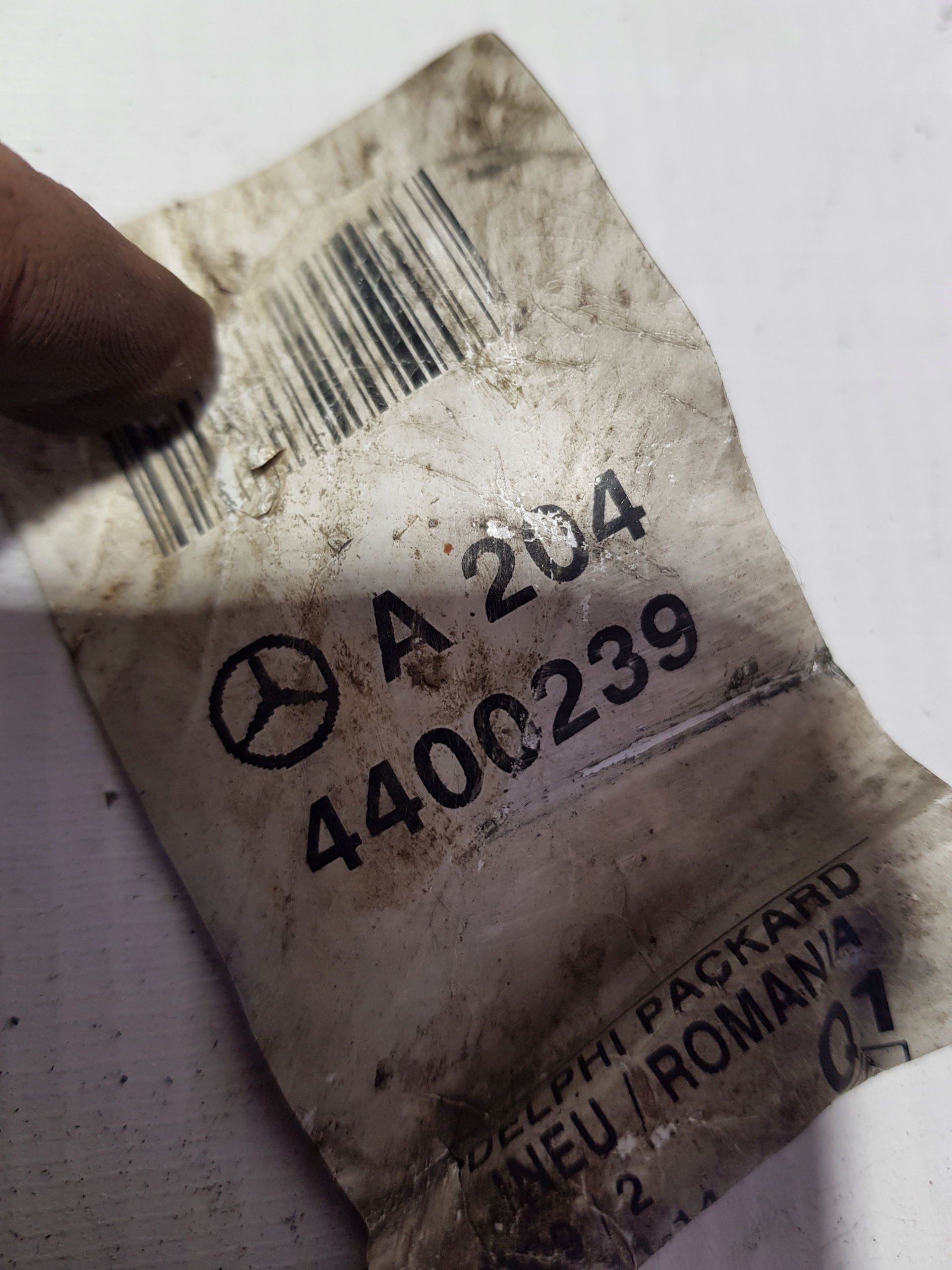 bundle of control MERCEDES W204 A2044400239