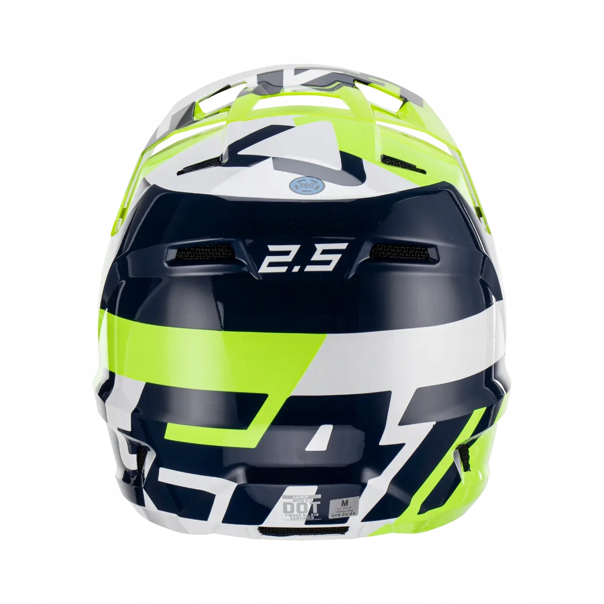 LEATT KASK MOTO 2.5 V23 HELMET LIME M (57-58 cm) Rozmiar M