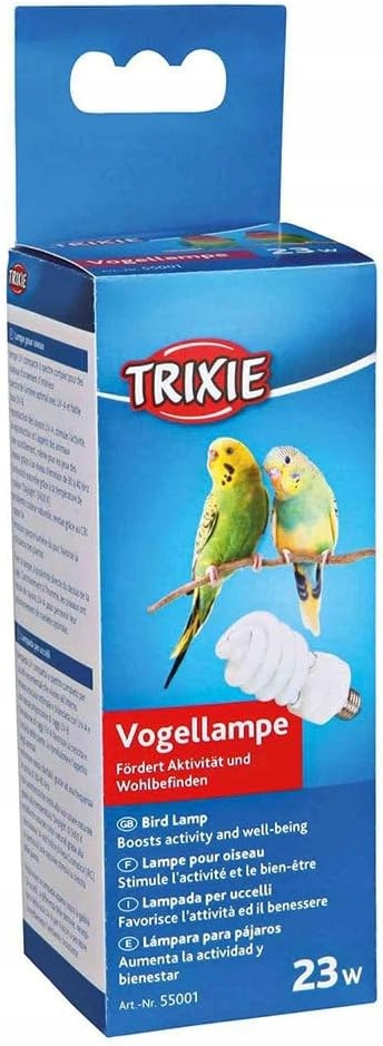 Levně Trixie Žárovka pro plazy a ptáky s plným spektrem Uvb Uva E27 23W
