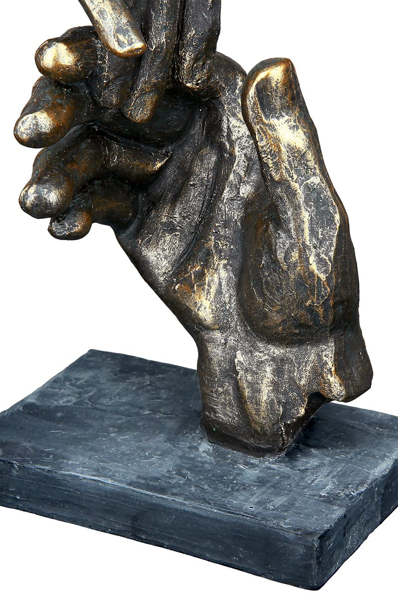 Dekorativní figurka Two Hands z bronzu Moderní dekorace do domu i kanceláře