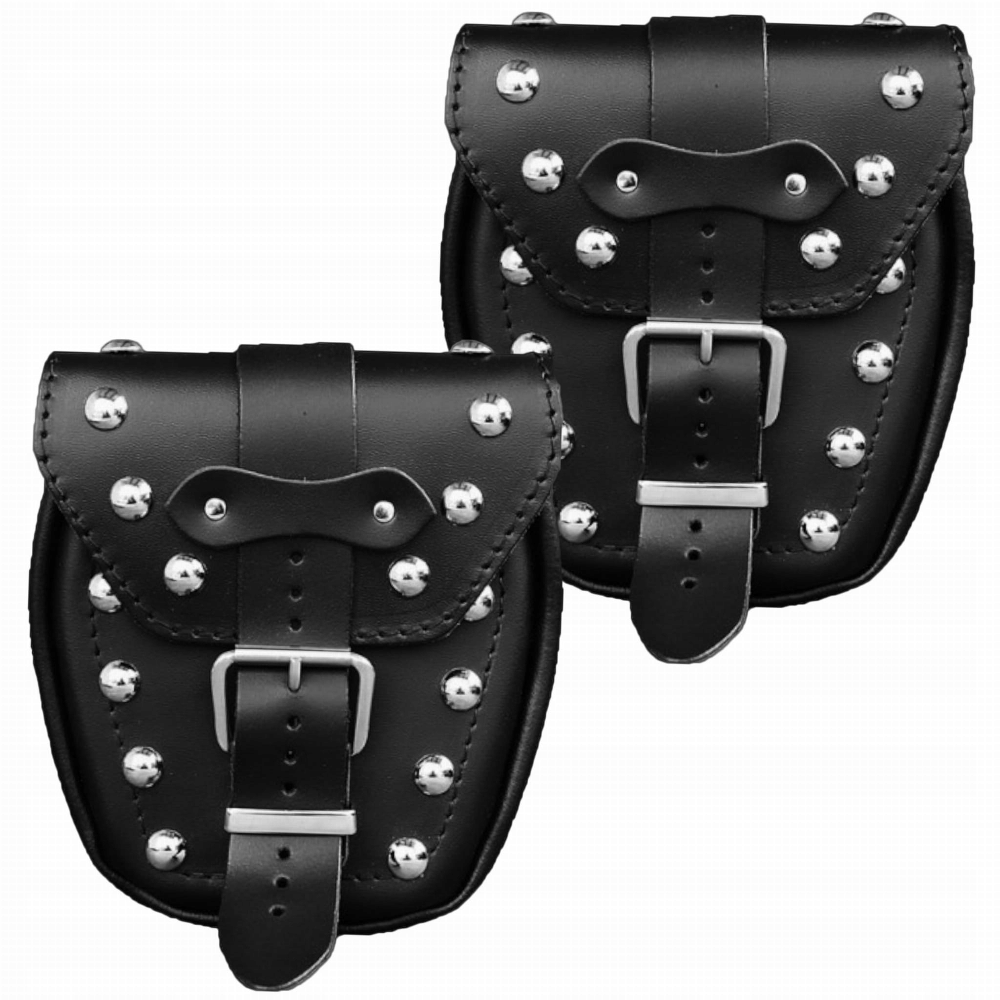 Kapsička Kožená Černá pro Kufr 2ks