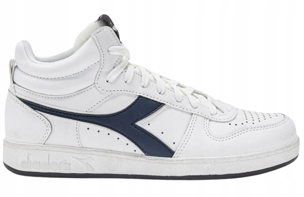 Diadora Magic Basket Bílé Sportovní Pánské Kožené Boty 39 3DA