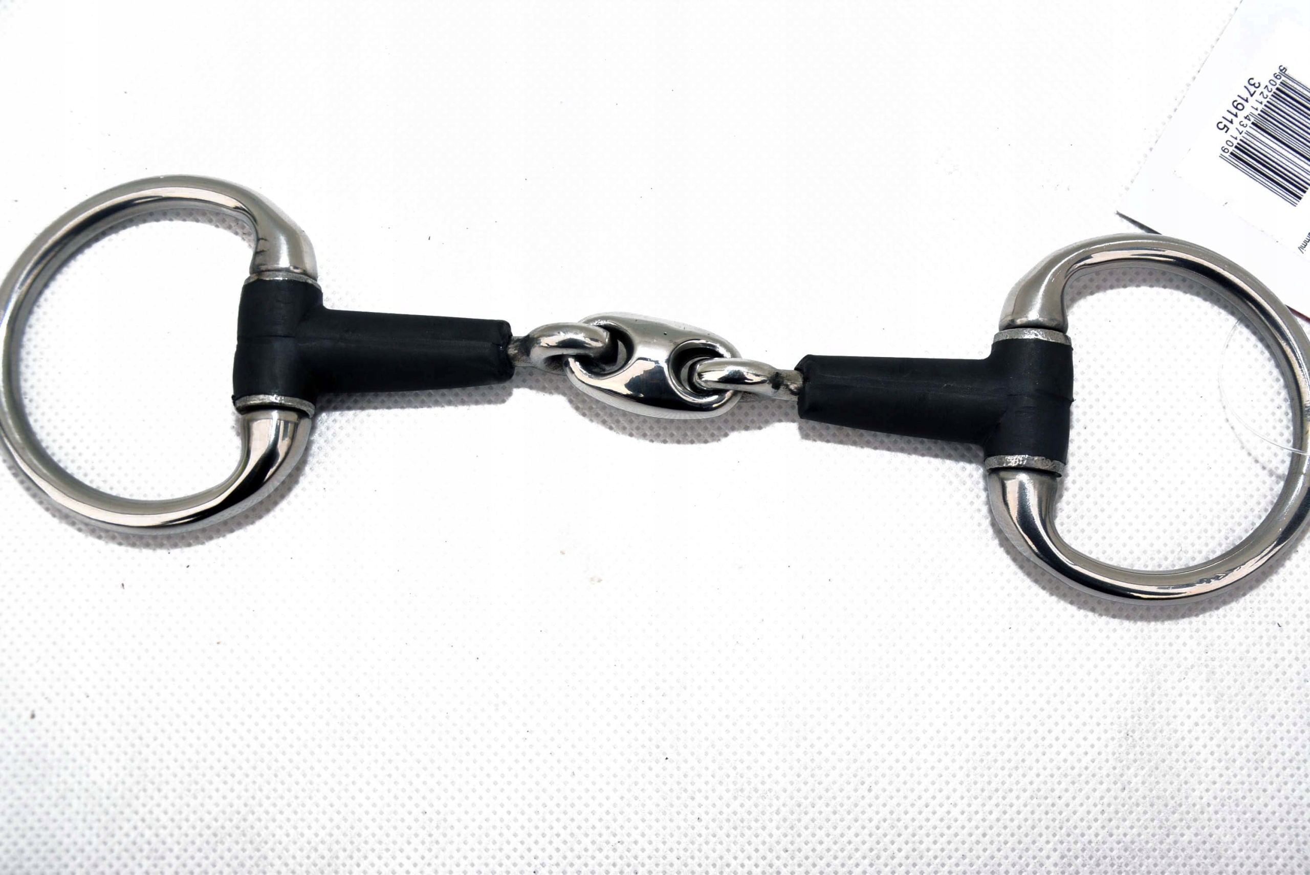 WĘDZIDŁO OLIWKOWE DWA RAZY GUMOWE ŁAMANE 11,5CM