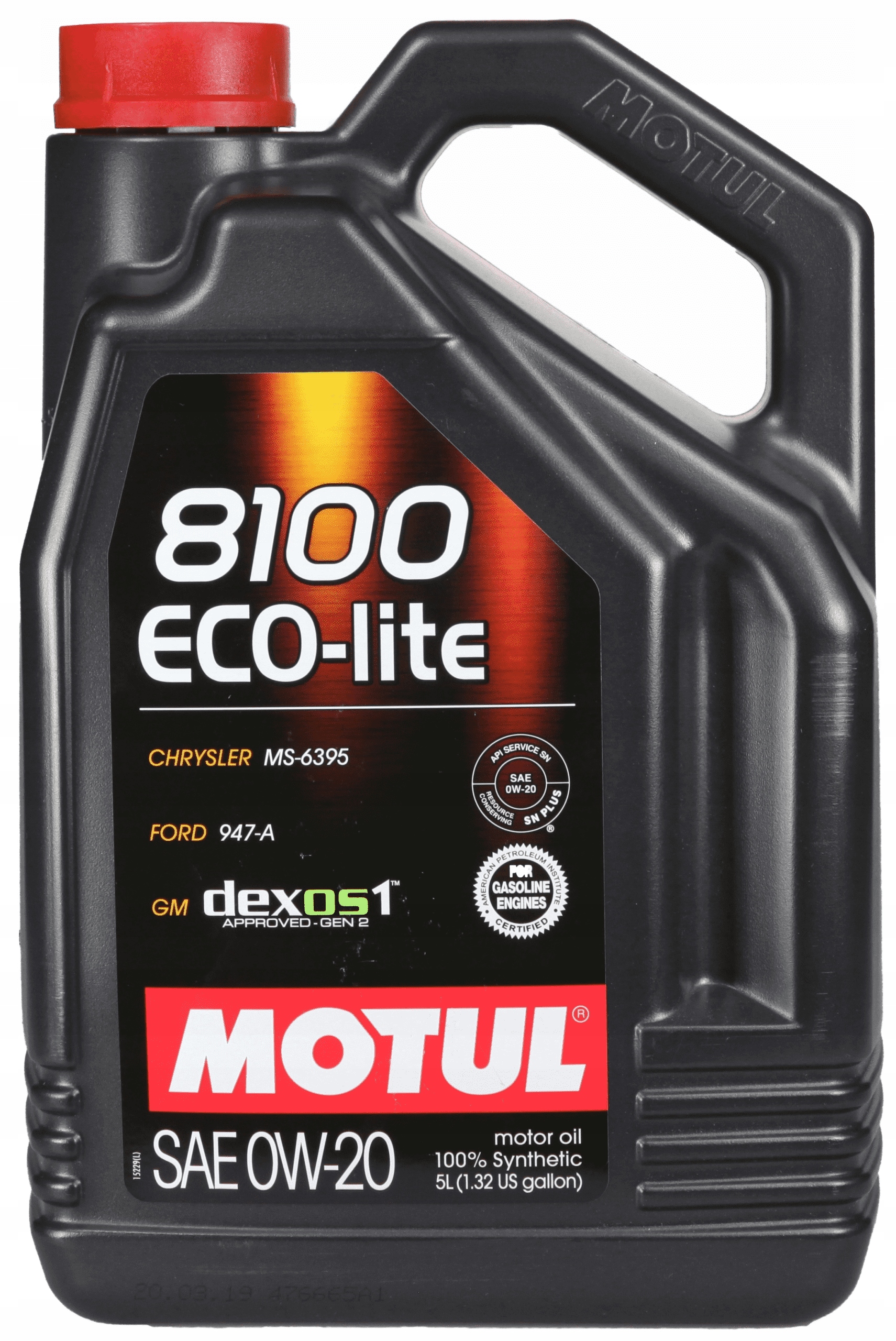 

Olej syntetyczny Motul 8100 Eco-lite 5 l 0W-20