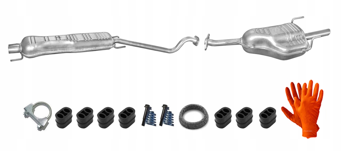 Opel Astra G 1.8 2.0 (1998-2004) Kombi Tlumič Koncový
