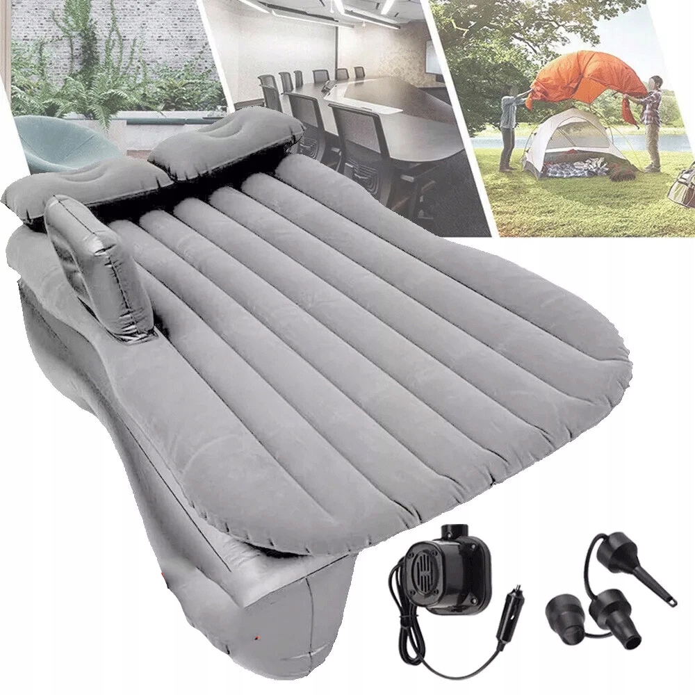 Komfortní Matrace S Flokingem A 2 Polštáři, Elektrická Pumpa