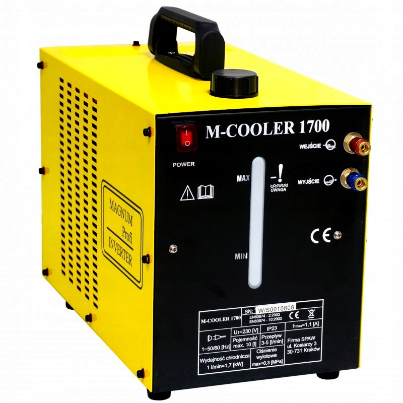 Svařovací Chladič Pro Držáky Svařovacích Strojů Mig Tig Magnum 1700 230V