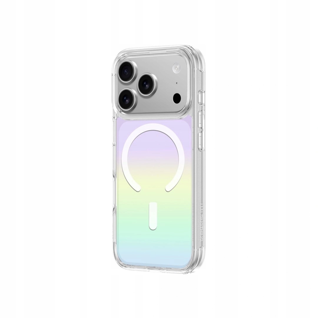Etui case na iPhone 17 Pro Minimal Mag MagSafe tęczowe