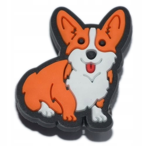 

Zwierzęta - Przypinka do butów - Corgi pies - 4183