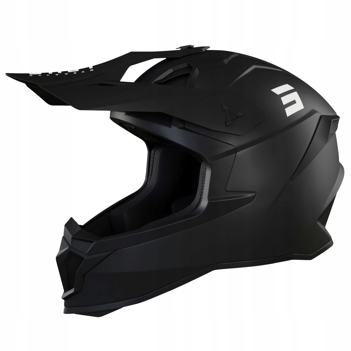 KASK SHOT RACING MOTO LITE SOLID BLACK MATT r.S