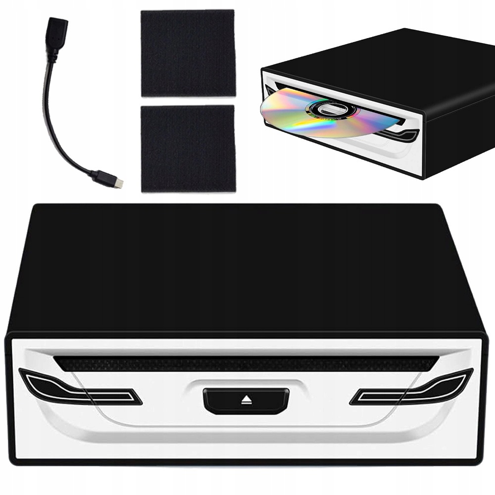 Externý Usb Diskový Prehrávač Do Auta, Prenosný, Stolný