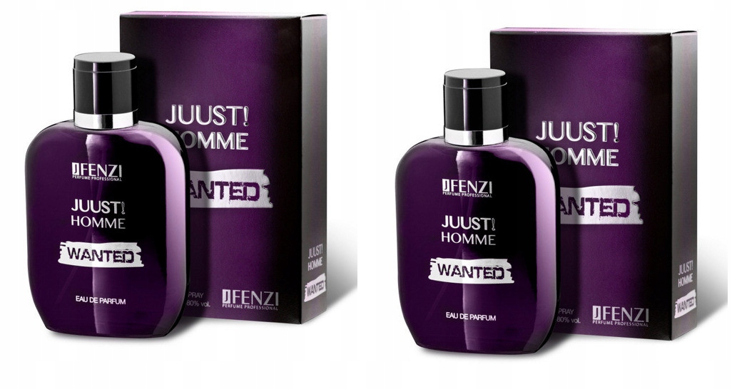 JFenzi Juust! Homme Wanted 2x100 ml pánská parfémovaná voda