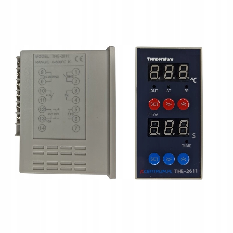 Ovládač Pre Udiareň Regulátor Teploty Časovač THE-2611) Nový Model