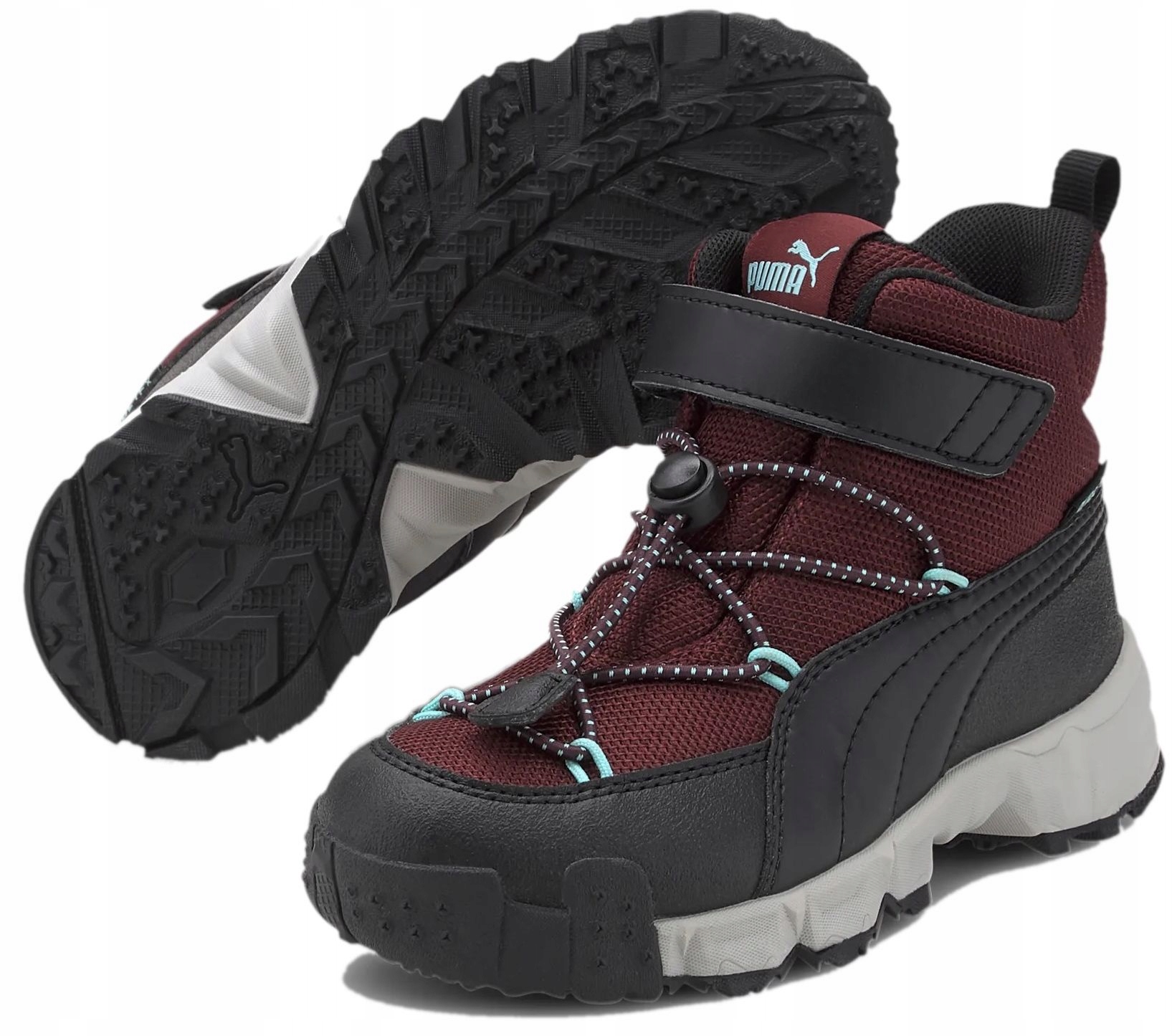 Buty Śniegowce Dla Dzieci Puma Maka Puretex Na Rzepy Zimowe 28