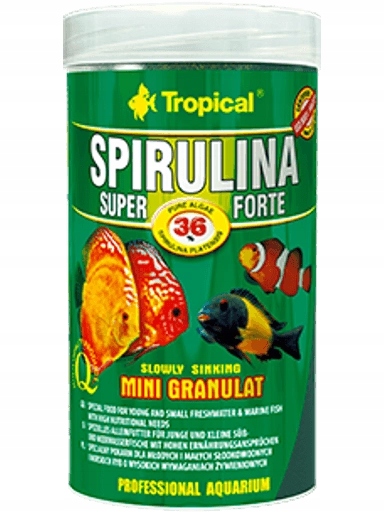 Levně 2x Tropical granulát Spirulina Forte Mini 250 ml