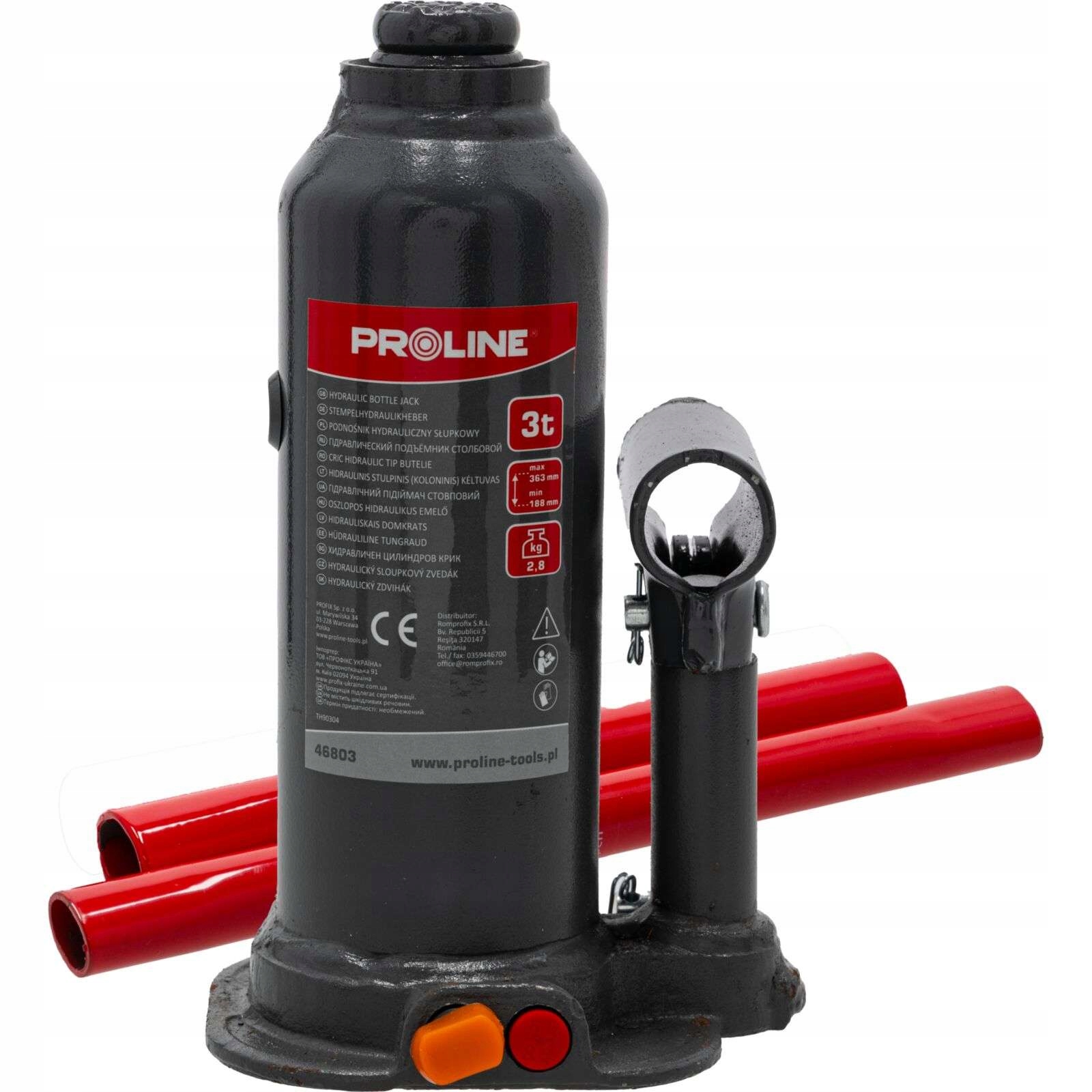 Hever 3t 194-374 mm Proline 46803