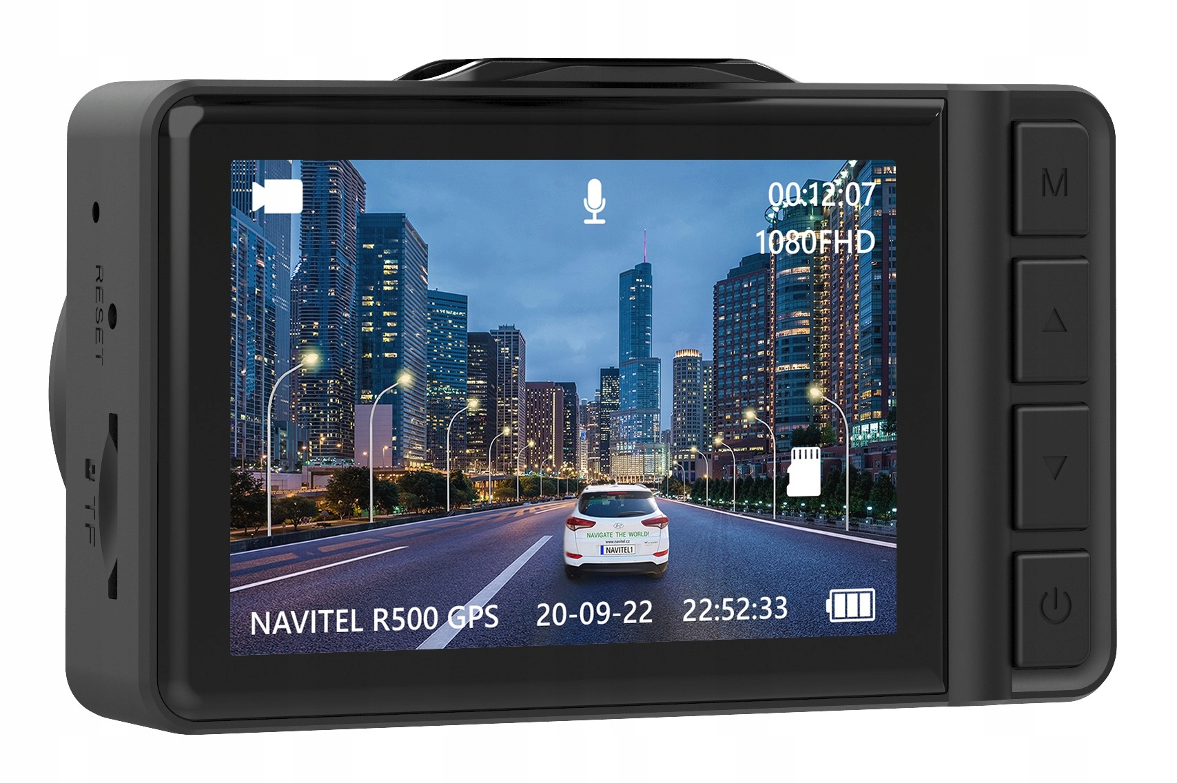 Rejestrator jazdy Navitel R500 GPS + kamera tylna + karta 128GB ZESTAW Model R500 GPS