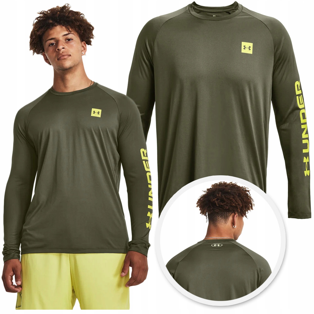 Logsleeve Bluza męska Koszulka z długim rękawem Under Armour 1379782 3XL