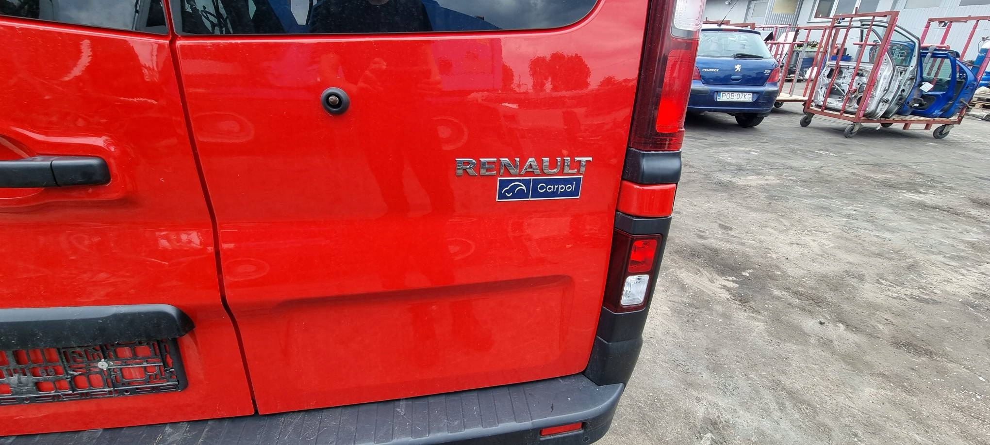 Tür rechts heck OVNNS 2022 RENAULT TRAFIC III