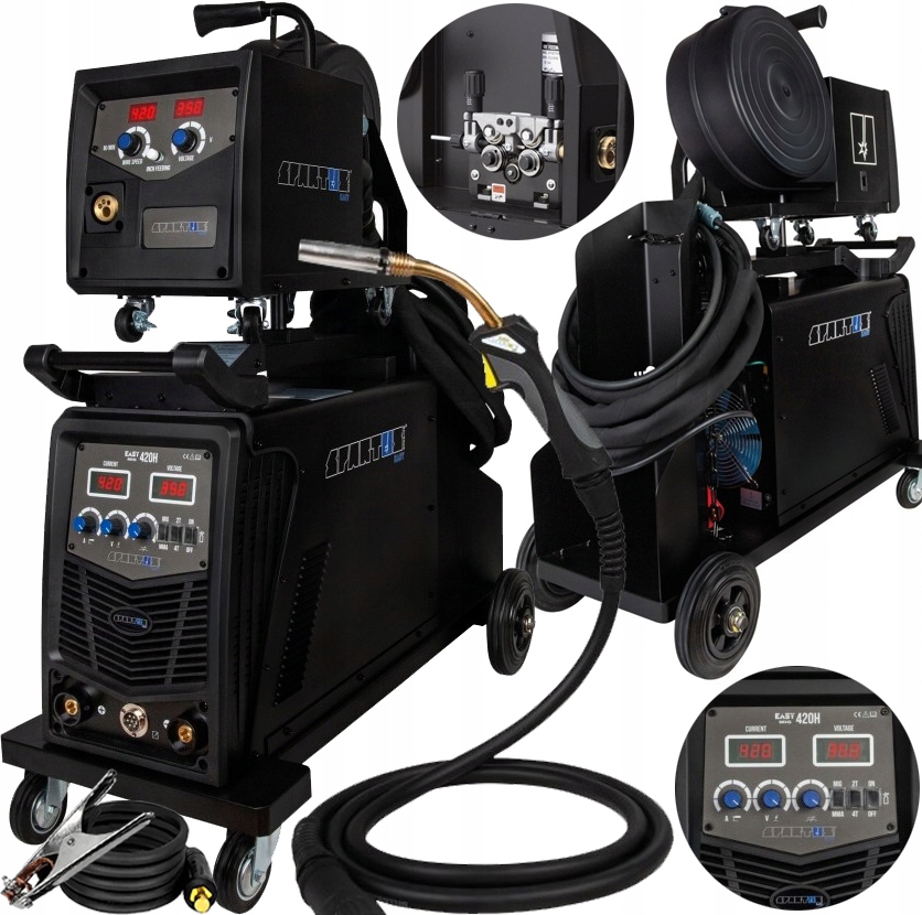 Spawarka Inwertorowa Półautomat Migomat Mig Spartus Easymig 420H 400V 420A