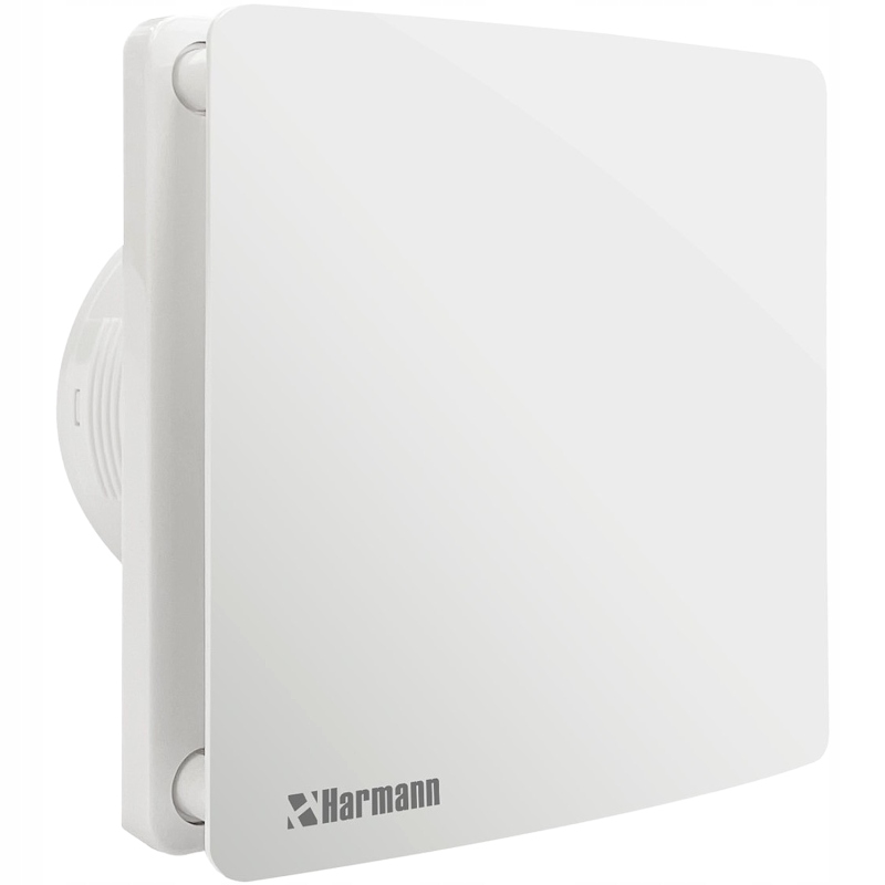 Wentylator łazienkowy cichy Nax 100 Ht z czujnikiem wilgotności timer klapa