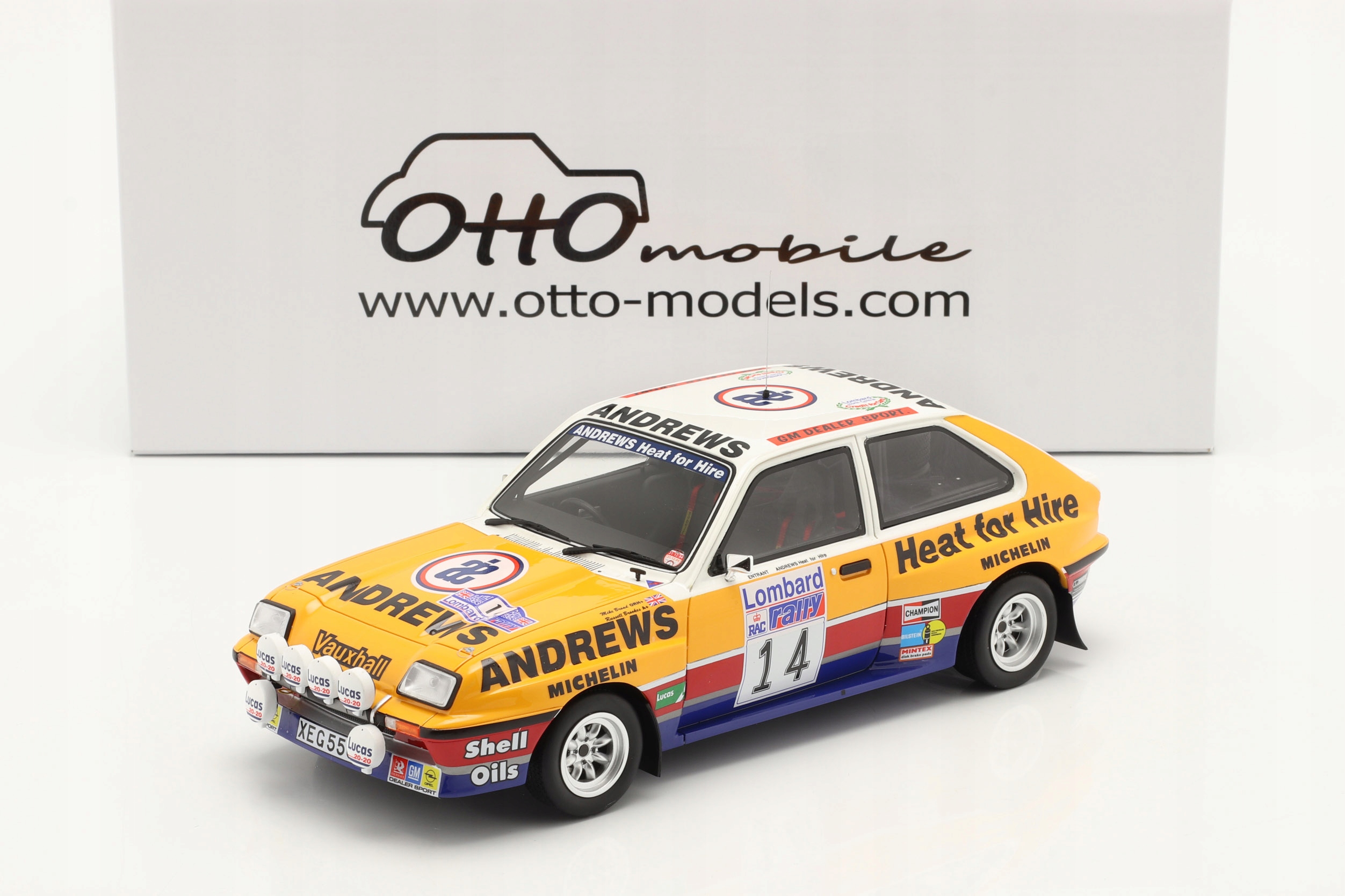 Otto Vauxhall Chevette Gr.B R.Brookes Rac '83 1:18