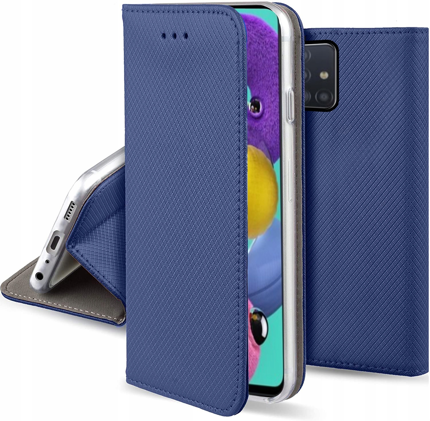 

Etui do Samsung Galaxy A51 Smart Magnet +szkło 9H